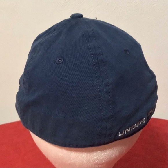under Armour Mens Adult Flexfit Hat Cap Blue M/L - Picture 5 of 8
